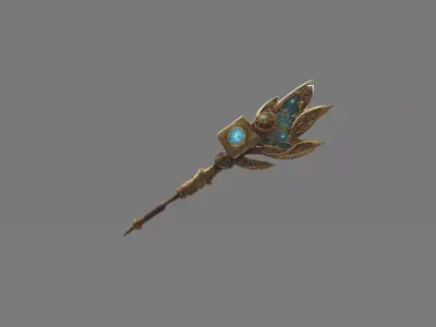 Weapon Low-poly 3D model