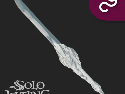 DemonKing-Dagger - Solo Leveling 3D print model