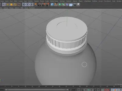 Plastic Bottle A 3D model