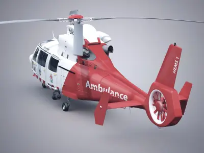 Eurocopter AS 365 N3 Air Ambulace 3D model