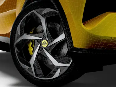 Lotus Eletre 2023 wheel 3D model