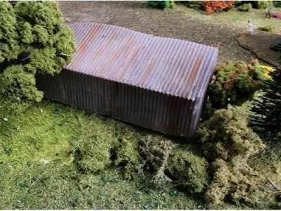 N Scale Shed Free 3D print model