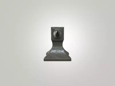 Medieval Blacksmith Anvil 3D Model Free 3D model