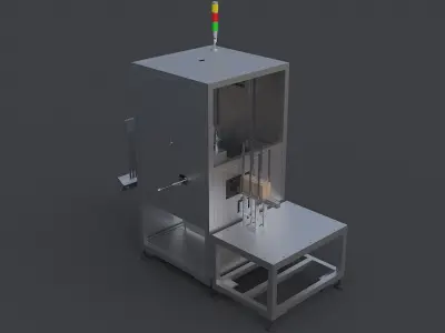 Mouse plug-in machine 3D model