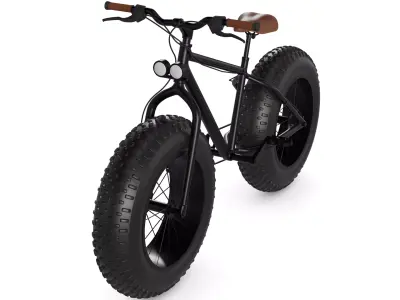 Fat Bicycle 3D model get