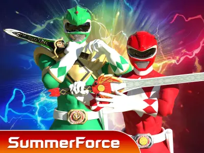 Green Ranger - Mighty Morphin Power Ranger 3D model