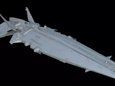 Space Cruiser 3D model