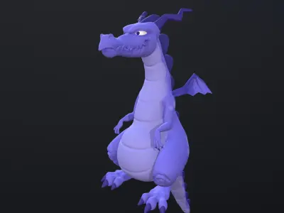 Dragon Cartoon 3D model