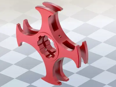 ROUS cross Free 3D model