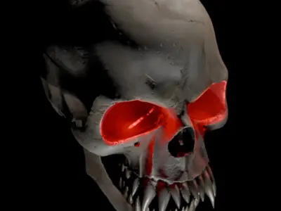 Demon Skull  3D model