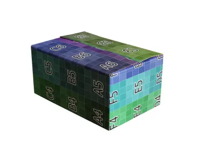 damaged cardboard box Free low-poly 3D model