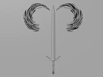 Elemental Energy Sword Free 3D model