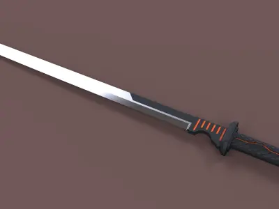 Sword of Deathstroke 3D model