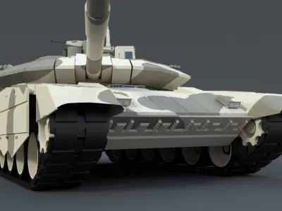 T90 MS 3D model