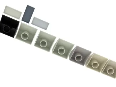 Lego Aircraft Indicators Set With Radars And Controllers 3D model