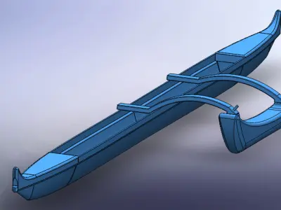 Outrigger 0c6 3D model