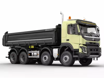 Volvo FMX 2014 Dump Truck 3D model