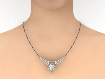necklace jewelry for Women 3D print model