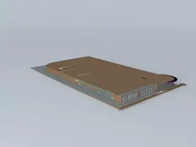 Centre Commercial Le Mill é Naire Free 3D model