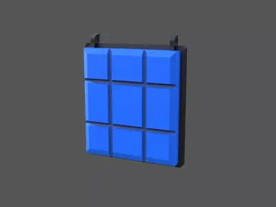 Cushion fenders 3D print model