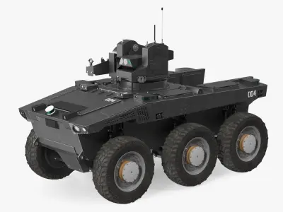 Armed Scout Robot 3D model