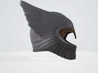 Valkyrie helmet 2 3D model