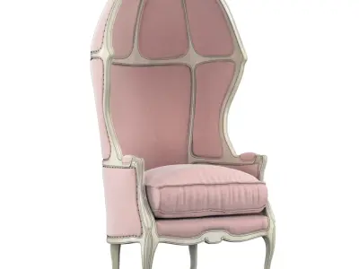 MINI VERSAILLES Armchair Low-poly 3D model