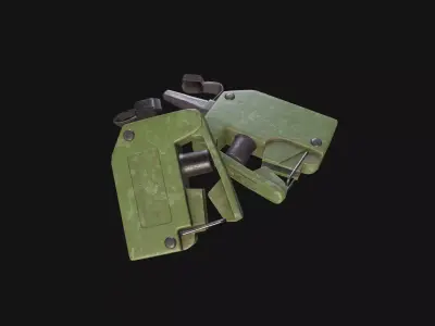 Detonator M57 Low-poly 3D model