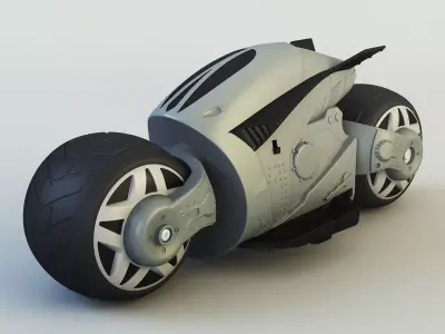 Cyber cycle 3D model