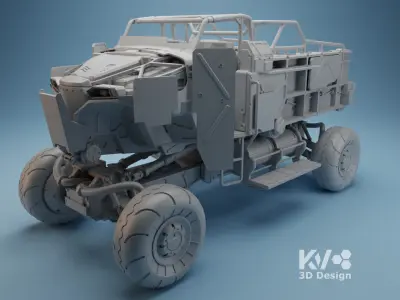 KV-Death Stranding-Collection 3D Model Pack