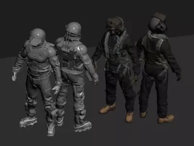 Spacesuit 3D model