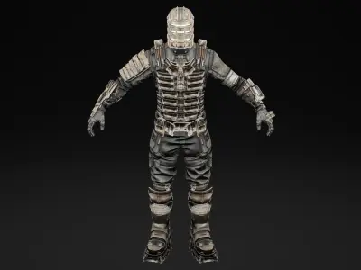 Isaac Clarke - Dead Space Character 3D model