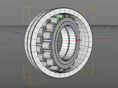 Metal bearing  3D model