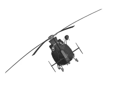 Eurocopter AS-365  3D model