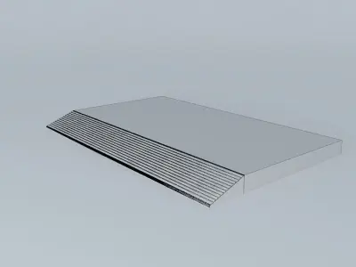White Ramp Free 3D model