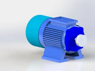 Basic Motor 3D model