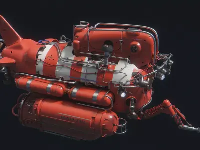 OMAR 7000 aka Lobster 3D model
