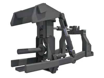 Bucket excavator with 3D model