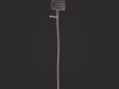 Shovel Version One Low-poly 3D model