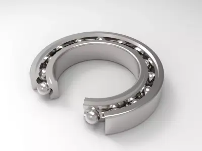 Ball Bearing Free 3D model by jaxon