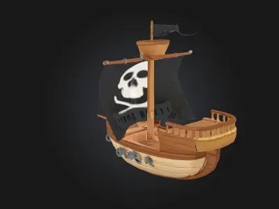 Pirates Voyage  A Swashbuckling Adventure  3D model