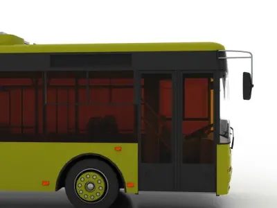 Trolleybus Bogdan T90110 3D model
