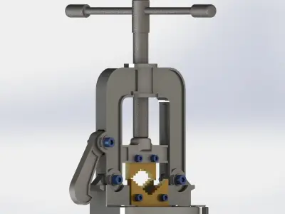 clamping mechanism 3D model