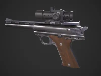 AMT Automag Low-poly 3D model