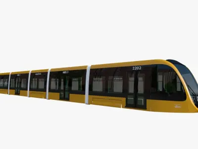 Budapest tram 3D model