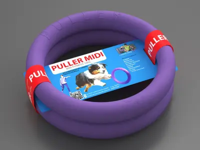 Interactive Dog Toy Puller Midi Package 3D model