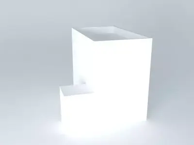 Industrial cube Free 3D model