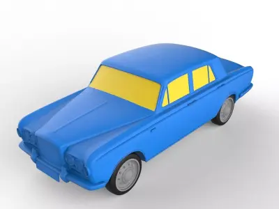 Bentley 1968 Classic Car 3D print model