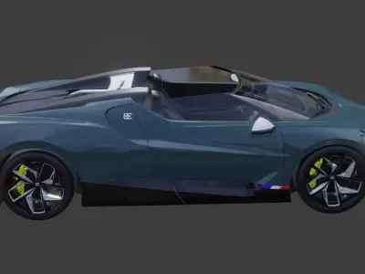Bugatti Mistral 3D model