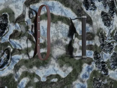 Shield sparta coin 3D model